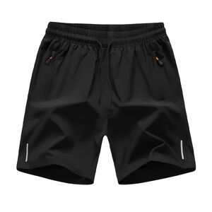 🌟NWT Athletic Performance Shorts with Zippered Pockets-Black